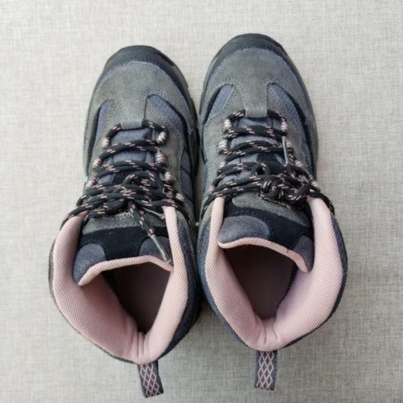 Hi-Tec Outdoor Hiking Kids Boots Size 2 - Picture 6 of 15